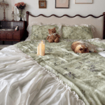 Im really impressed with the quality of this bedding. The comforters are luxurious, and the pillowcases are heavenly!