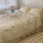 I love this bedding set! The bed linens are soft, and the duvet cover is stylish. It has made my bedroom feel so much cozier!