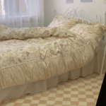 I love this bedding set! The bed linens are soft, and the duvet cover is stylish. It has made my bedroom feel so much cozier!