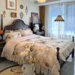 The bedding is so elegant! The duvet covers are my favorite, and the pillowcases are soft. The bed sheets are high-quality. Love it!