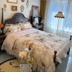 Tencel Cotton Bedding Bundles With French-Style Lace photo review