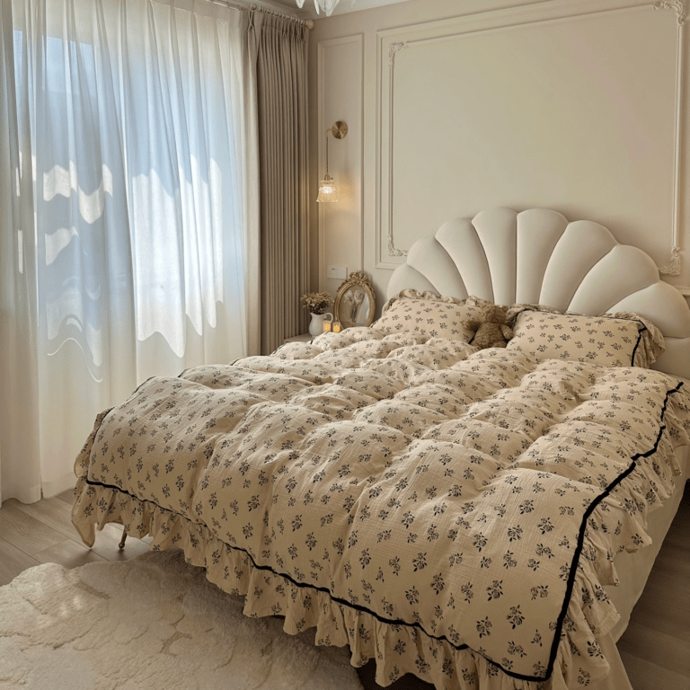 This duvet cover is very comfortable and the bed sheets are perfect for everyday use. The bedding sets are durable, and the pillowcases are soft. These bed linens are a great investment!