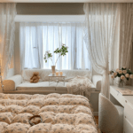 The bedding sets are perfect for all seasons. The duvet covers are lightweight, and the bed sheets are breathable. Pillowcases are soft and cozy. These bed linens are a great buy!