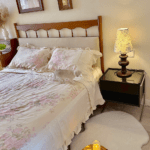 Girly-Style Tencel Cotton Bedding Set With Pink Flowers photo review