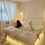 I am in love with these bedding sets! The pillowcases are soft, and the duvet cover is very comfortable. They add a beautiful touch to my bedroom decor!