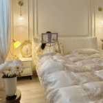 I am in love with these bedding sets! The pillowcases are soft, and the duvet cover is very comfortable. They add a beautiful touch to my bedroom decor!