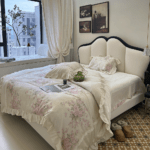 I am in love with these bedding sets! The pillowcases are soft, and the duvet cover is very comfortable. They add a beautiful touch to my bedroom decor!