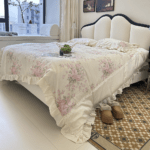 I am in love with these bedding sets! The pillowcases are soft, and the duvet cover is very comfortable. They add a beautiful touch to my bedroom decor!