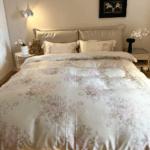 This duvet cover is very comfortable! The bedding sets are high quality and have made my bed feel so inviting. I can’t imagine sleeping on anything else now!
