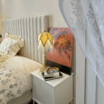 I bought this bedding to give my room a modern look, and it worked! The bed linens are soft, and the duvet cover is very comfortable. I love the design!
