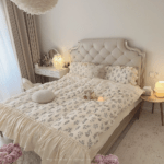I love this bedding set! It’s cozy and affordable. The bed sheets are soft and the duvet cover is very comfortable. Perfect for snuggling up on the couch or in bed!