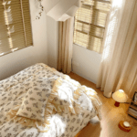I am very happy with this bedding! The pillowcases are soft and the duvet cover is very comfortable. The bed sheets are also beautiful and add a nice touch to my room.