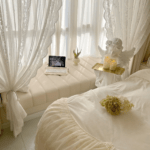 This duvet cover is cozy and chic! It is very comfortable and adds a stylish touch to my bedroom. I highly recommend it for anyone looking for a bedding upgrade!