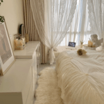 This duvet cover is cozy and chic! It is very comfortable and adds a stylish touch to my bedroom. I highly recommend it for anyone looking for a bedding upgrade!
