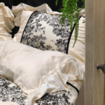 It feels soft and luxurious, and the design is beautiful. Im very pleased with my purchase and would recommend it to anyone looking for quality bedding!
