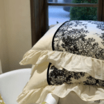 It feels soft and luxurious, and the design is beautiful. Im very pleased with my purchase and would recommend it to anyone looking for quality bedding!