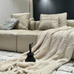 Solid-colored Bohemian-style Blanket photo review