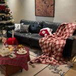 This blanket is both cozy and stylish! It adds a nice touch to my living room and keeps me warm. Im very pleased with my purchase!