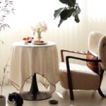 I am very impressed with the quality of this tablecloth. It feels luxurious and has a nice weight to it. Its perfect for my dining table!
