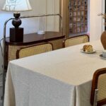 This tablecloth is great for dinner parties! It looks elegant and is easy to clean. I will definitely buy more for different occasions!