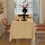 I love this tablecloth! Its beautiful and practical. The fabric is high quality, and it adds a nice touch to my dining area. Very satisfied!