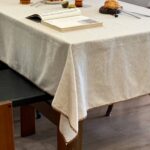 I received so many compliments on this stunning tablecloth! The quality is excellent, and it looks beautiful on my table. I will definitely buy more!