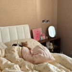 Cute Polka Dot Double - Layered Cotton Gauze Bedding Set photo review