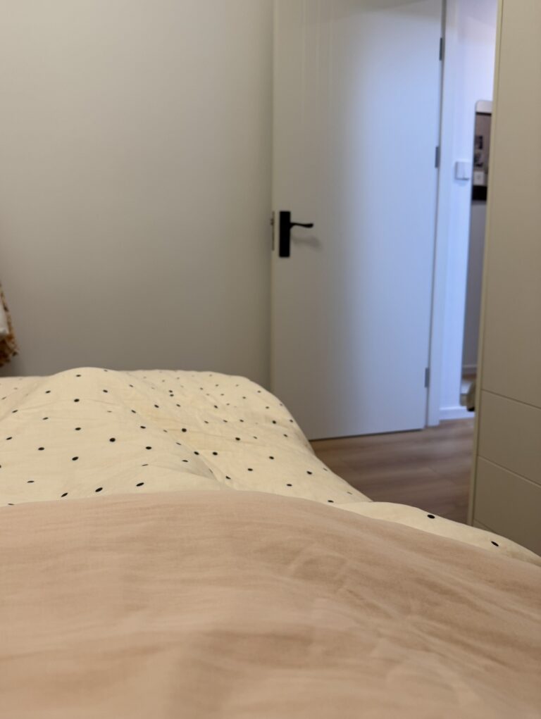 Cute Polka Dot Double - Layered Cotton Gauze Bedding Set photo review